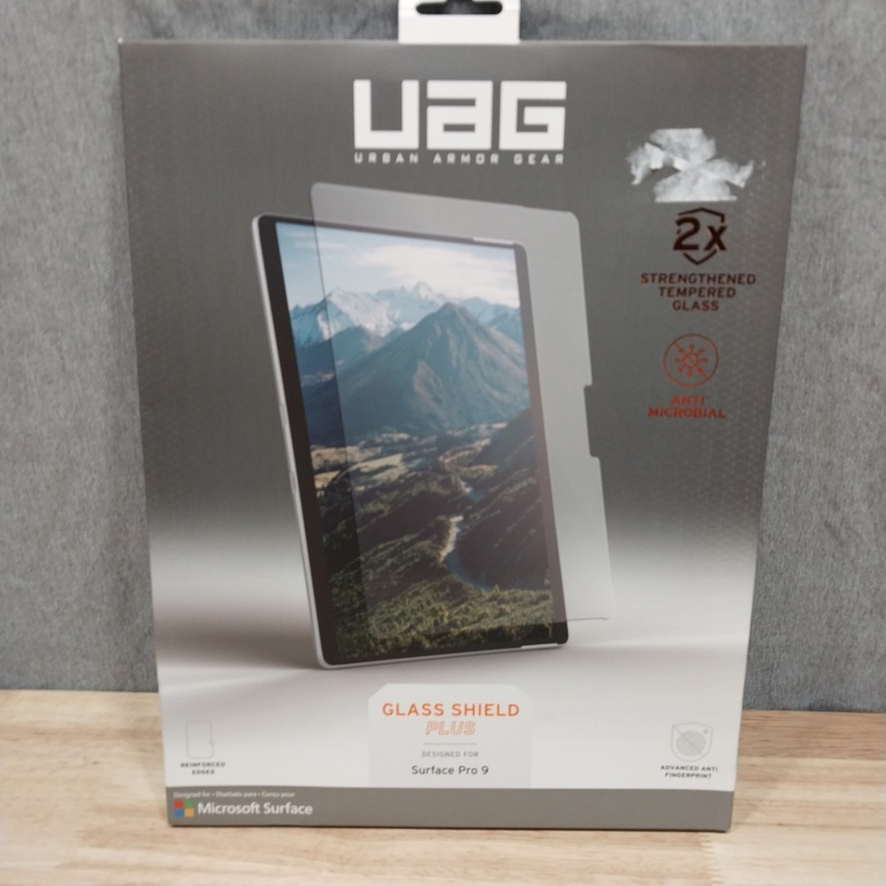 UAG Microsoft Surface Pro 9 Glass Shield Plus Screen Protector Clear